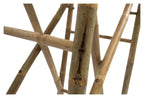 Bamboo Bar Stool Directors Chair Canvas-abc