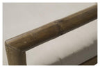 Ibiza Bamboo Sofa with Cushion - Natural/White-abc