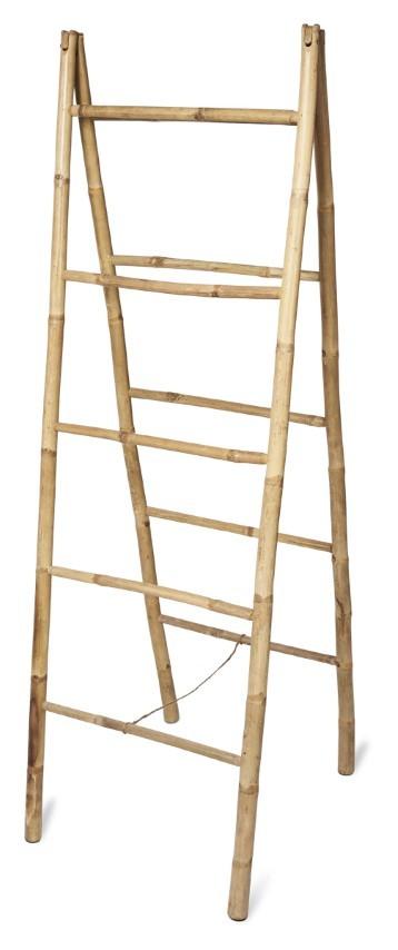 Bamboo 5 Step Ladder - Natural-abc