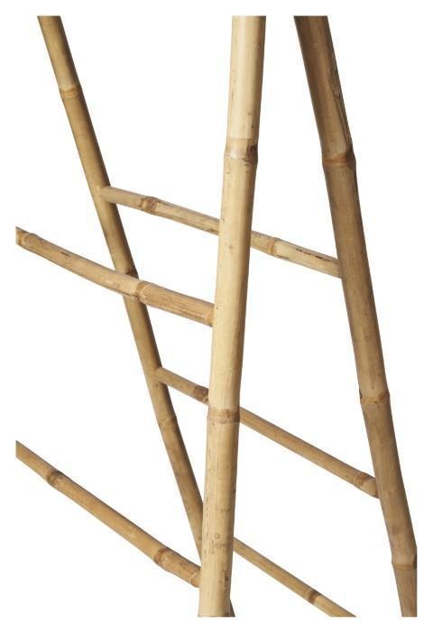 Bamboo 5 Step Ladder - Natural-abc