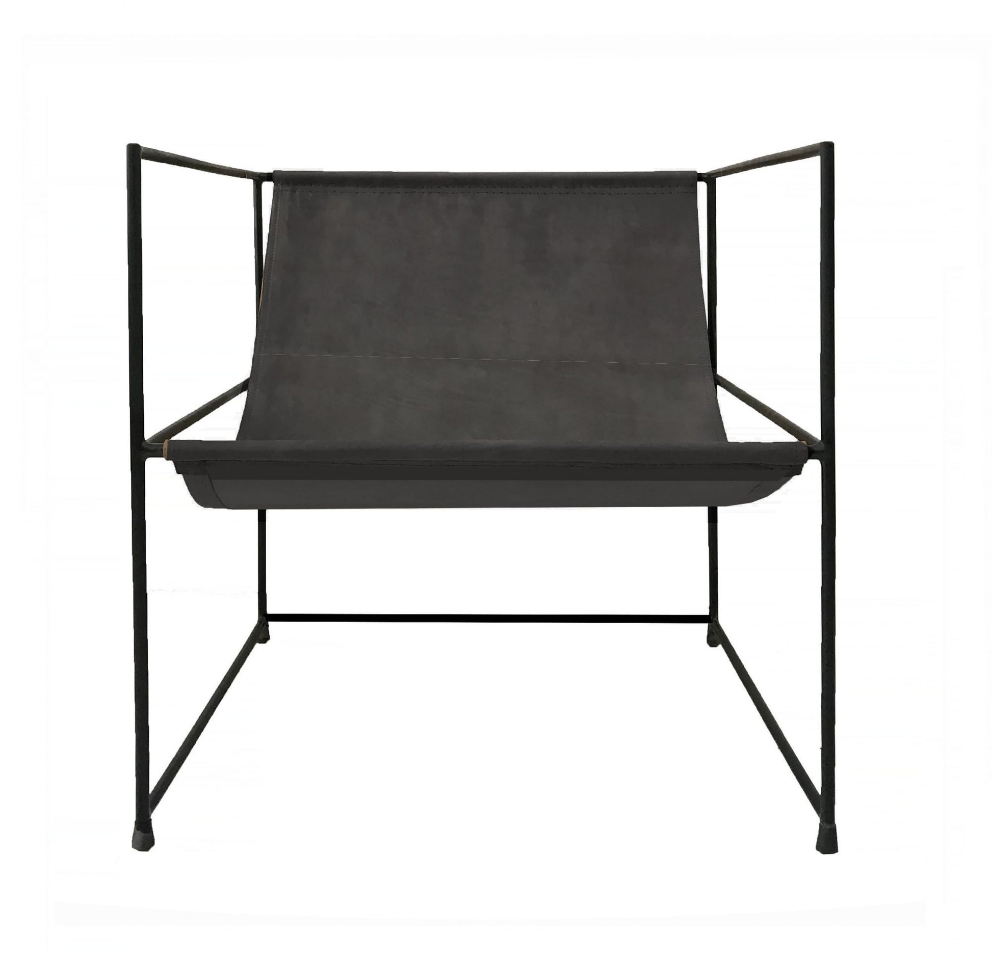Line Chair Black Leather-abc