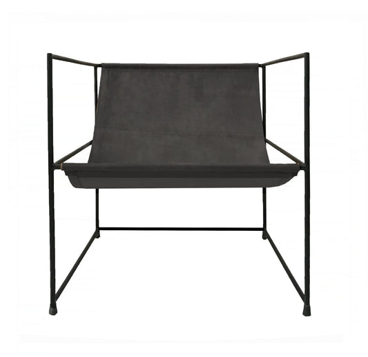 Line Chair Black Leather-abc