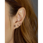 PAVÉ LINEA STUD, BLK DIAMOND-abc