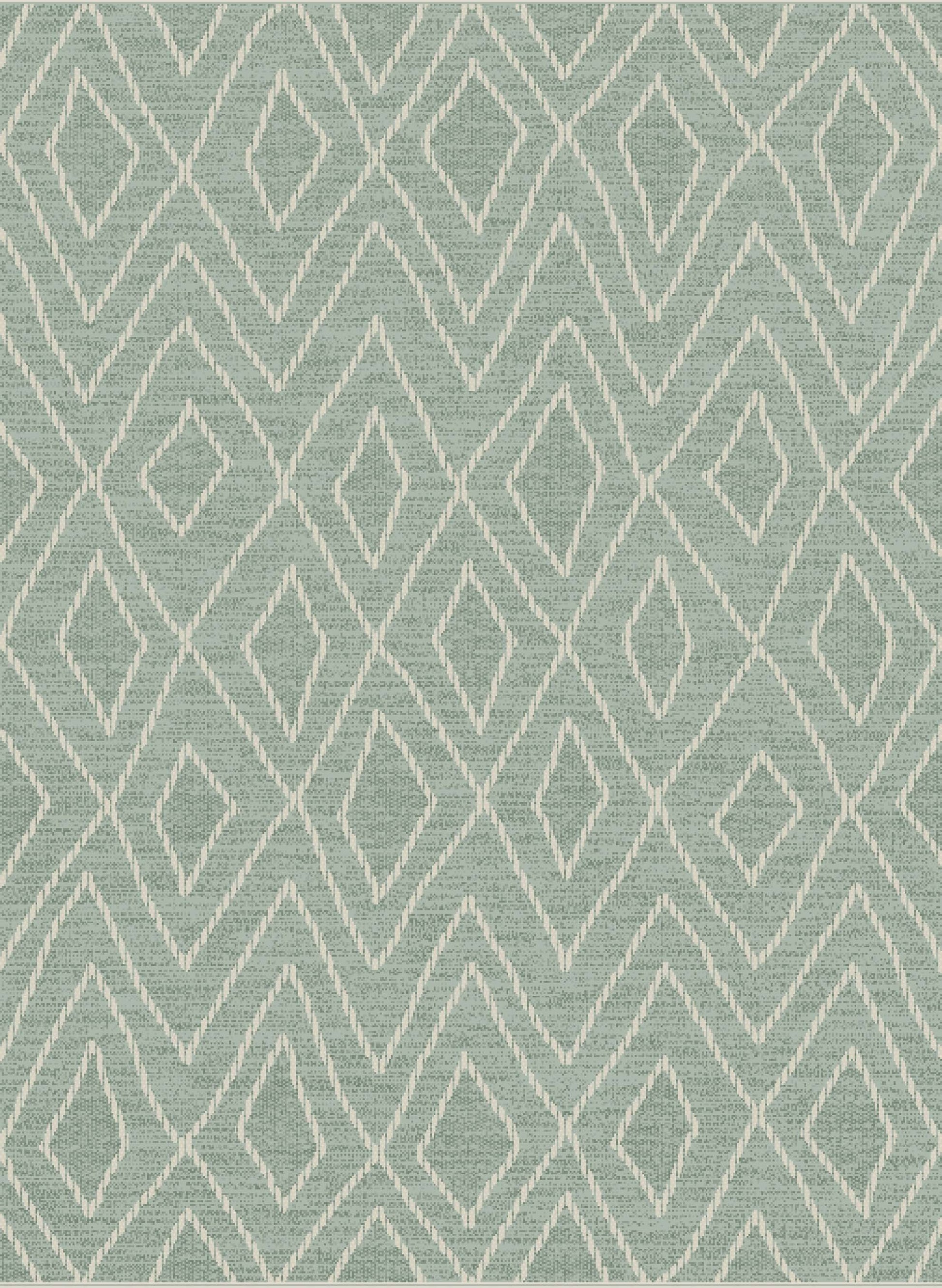Rug 100% Indoor/Outdoor Polypropylene St Tropez Diamond-abc