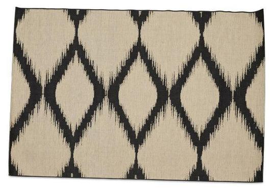 Layla Ikat Jute Polypropylene Rug - Jute-abc