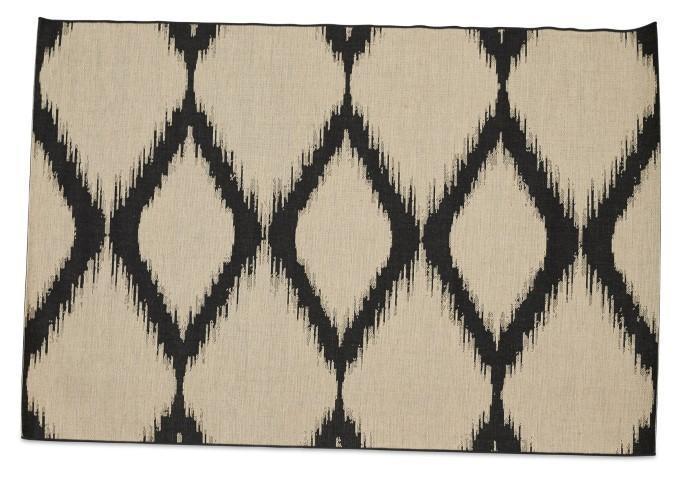 Layla Ikat Jute Polypropylene Rug - Jute-abc