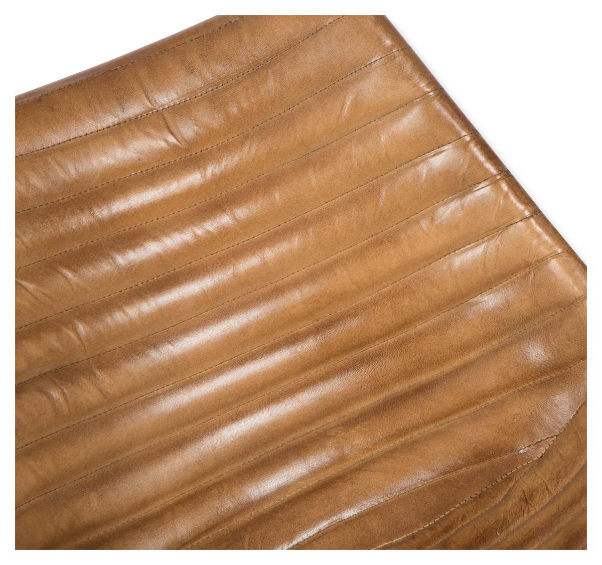 Capri Leather Bar Stoolwith Iron Legs-abc