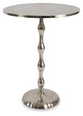 Large Aluminium Chisel Side Table Knock Down-abc