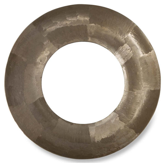 Bromley Aluminium Round Mirror Large-abc