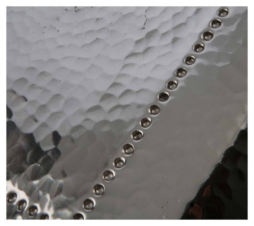 Kamal Aluminium Large Square Tray-abc