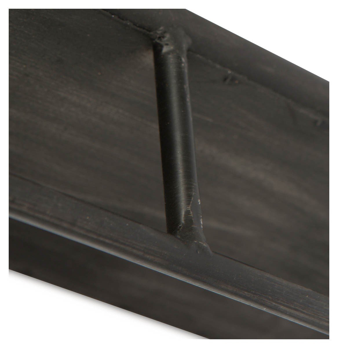 Vertical Rectangular Metal Mirror with Shelf-abc