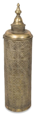 Aladdin Metal Filigree Candle Lantern Large-abc