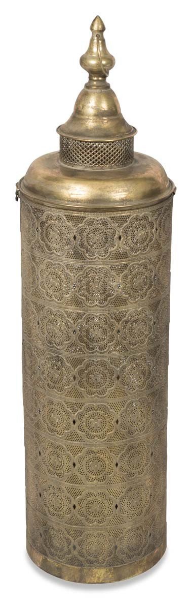 Aladdin Metal Filigree Candle Lantern Large-abc