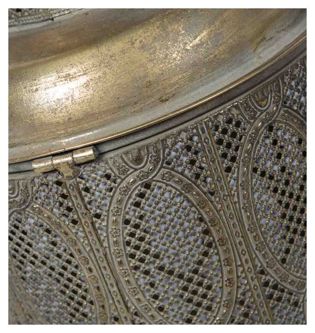 Aladdin Metal Filigree Candle Lantern Small-abc