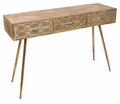 Filigree Metal Console Knock Down-abc