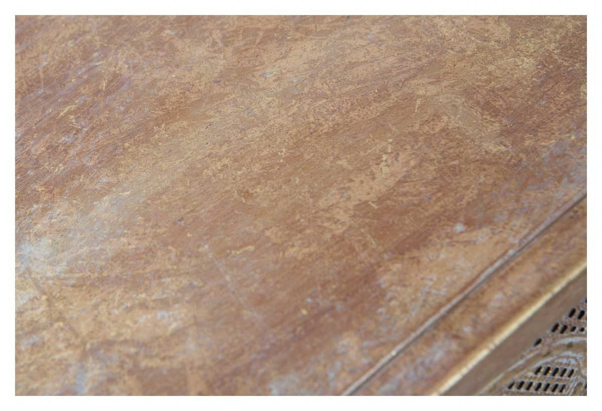 Filigree Metal Console Knock Down-abc