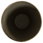 Set of 3 Metal Planter Pots-abc