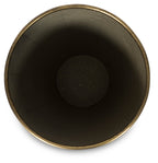 Set of 3 Metal Planter Pots-abc