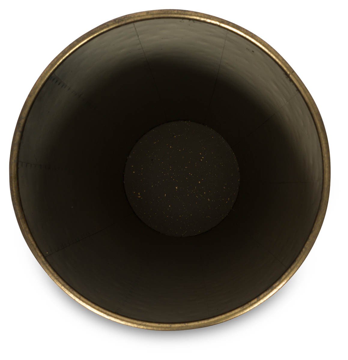 Set of 3 Metal Planter Pots-abc