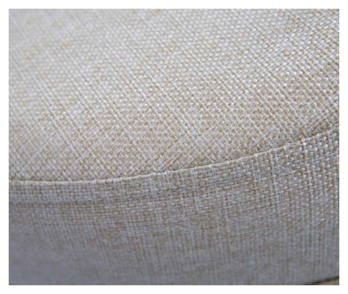 Filigree Round Metal Stool with Cushion-abc