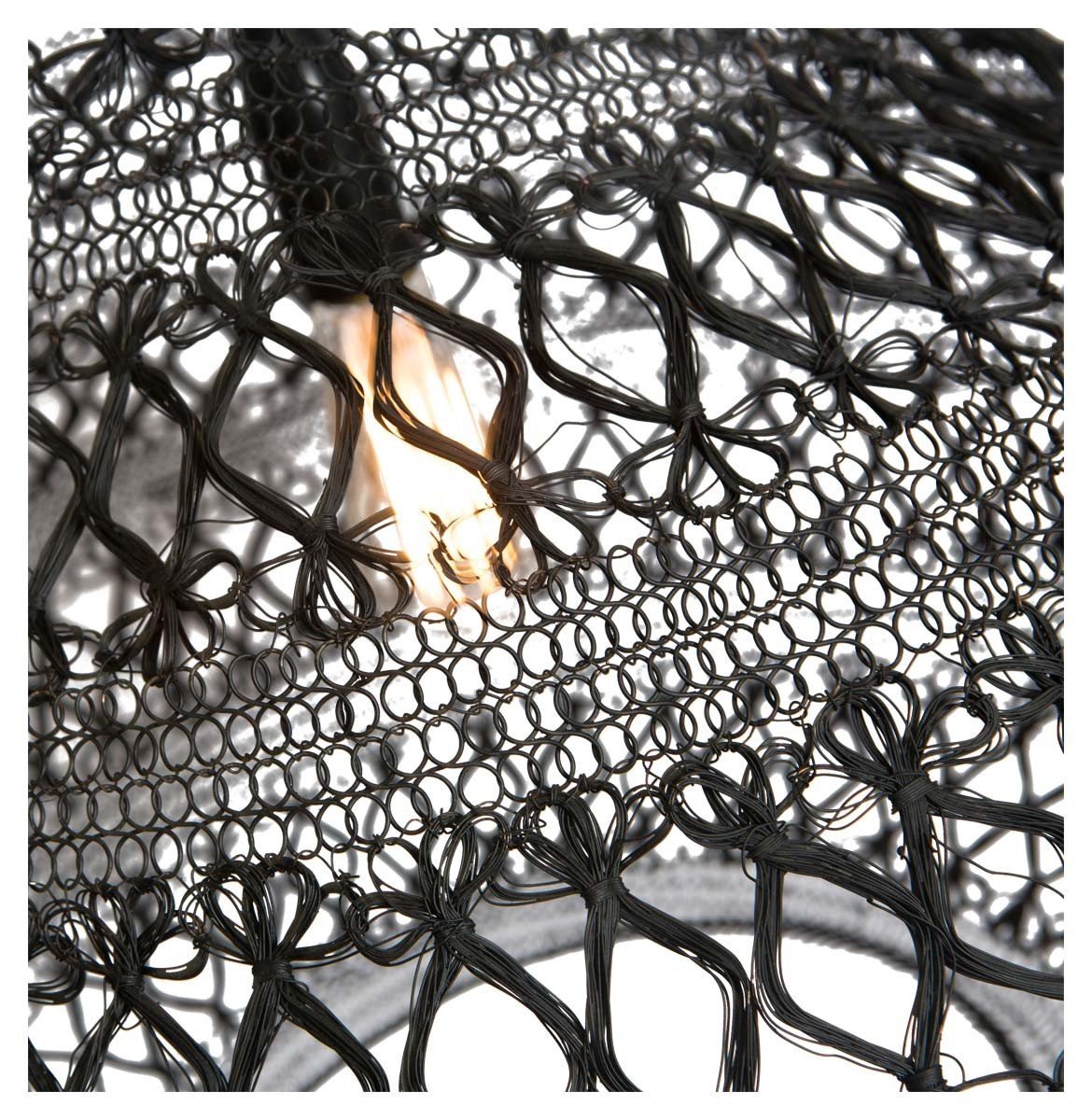 Iron Wirework Hanging Lamp-abc