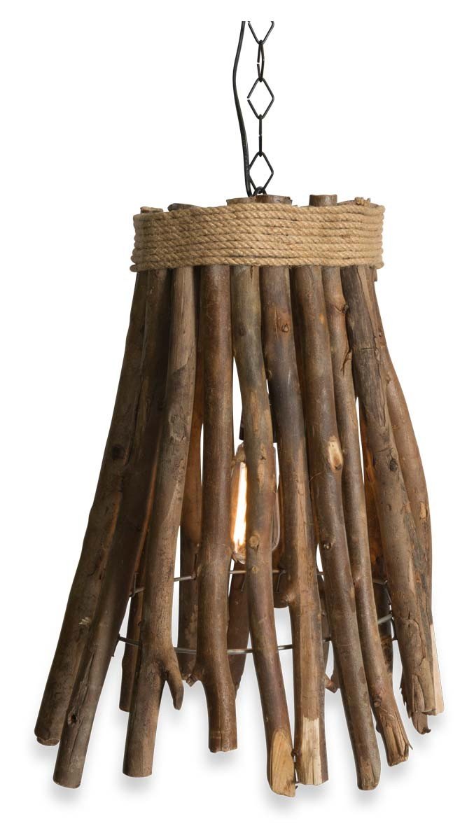 Iron and Wood Stick Ceiling Pendant-abc