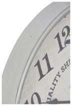 Land & Sea Wall Clock 60cm - Antique Grey-abc