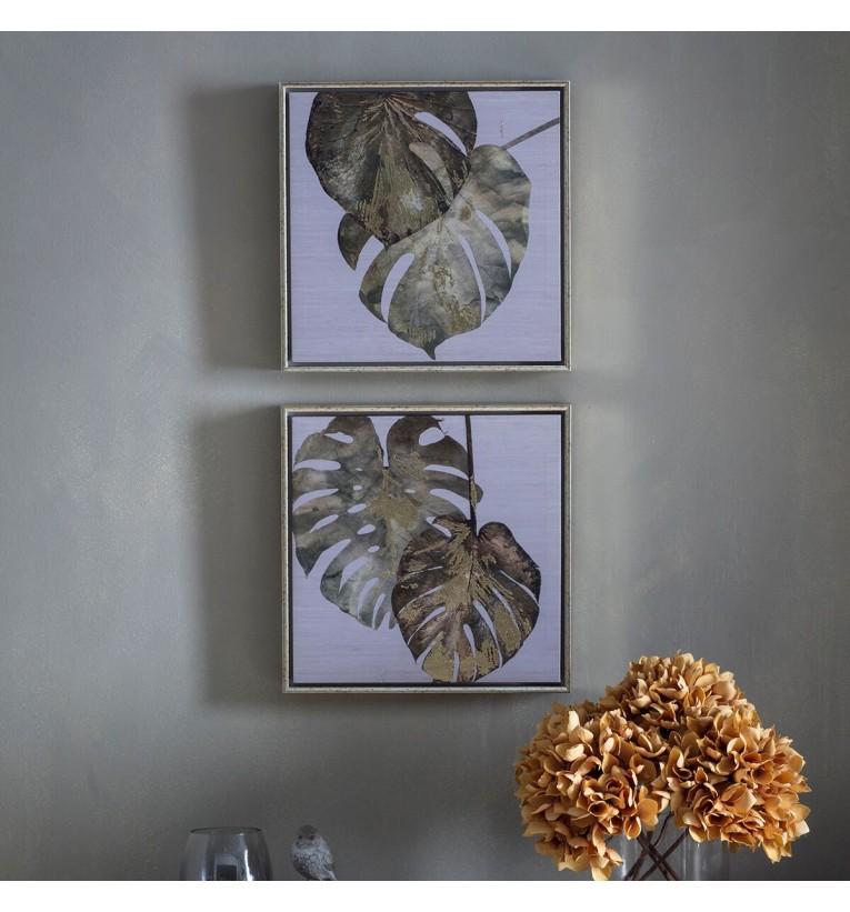 Tropical Monstera - Set of 2-abc