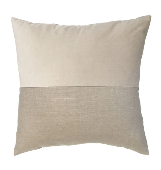 Osten Block Cushion Ecru-abc