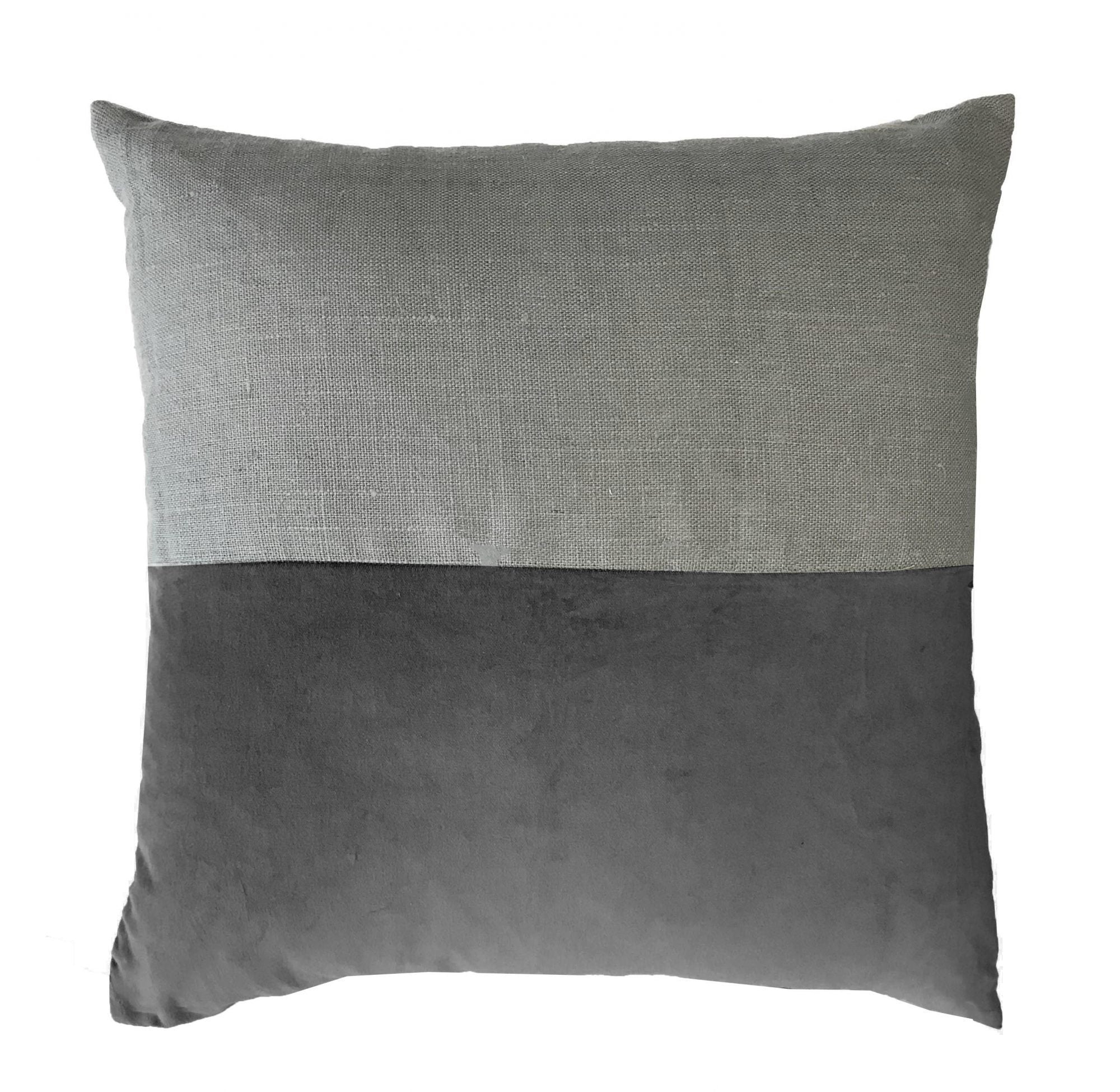 Osten Block Cushion Slate-abc
