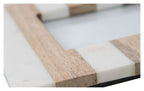 Striped Wood and Marble Picture Frame-abc