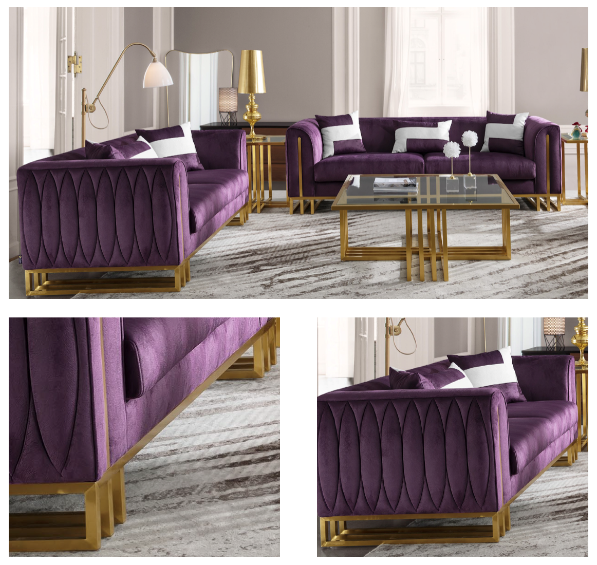 Palazzo 3 Seater Sofa-abc