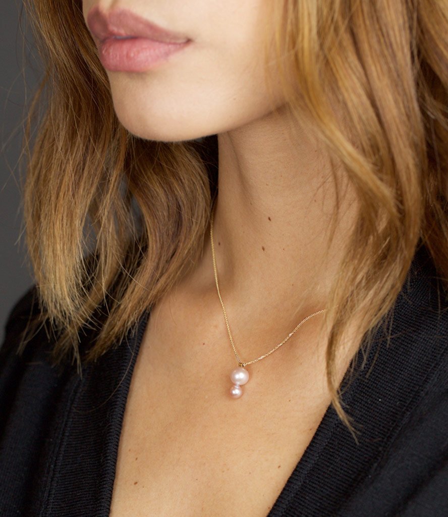 PILA PEARL NECKLACE-abc