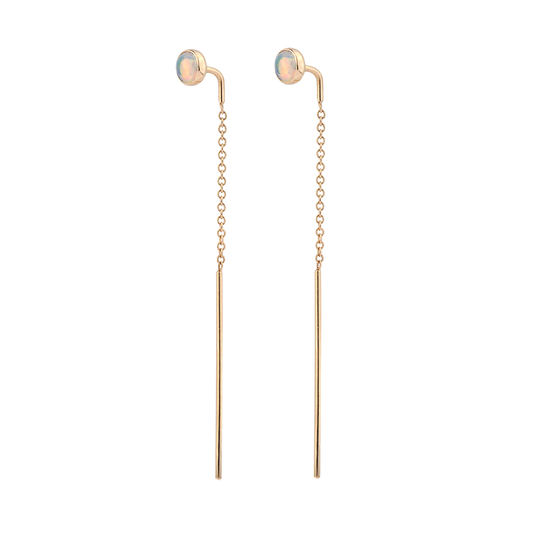 OPAL THREADER EARRINGS-abc