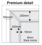 PREMIUM Mirror - 1200mm-abc