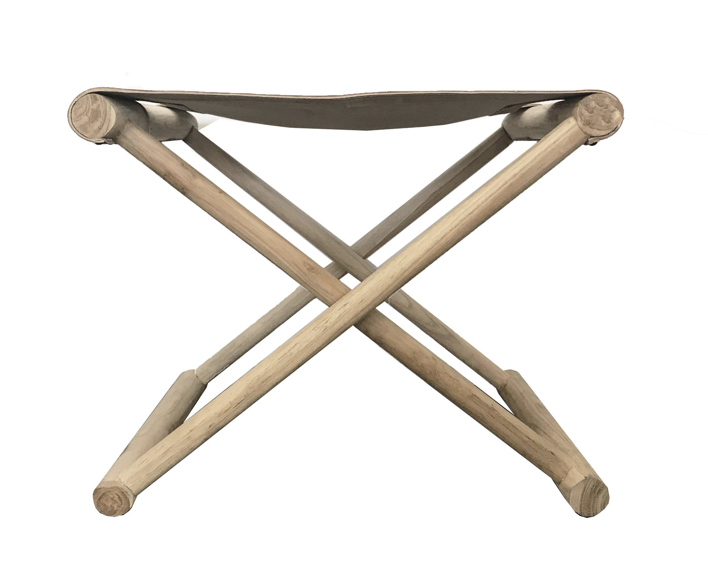 Quincy Folding Stool/Side Table - Natural-abc