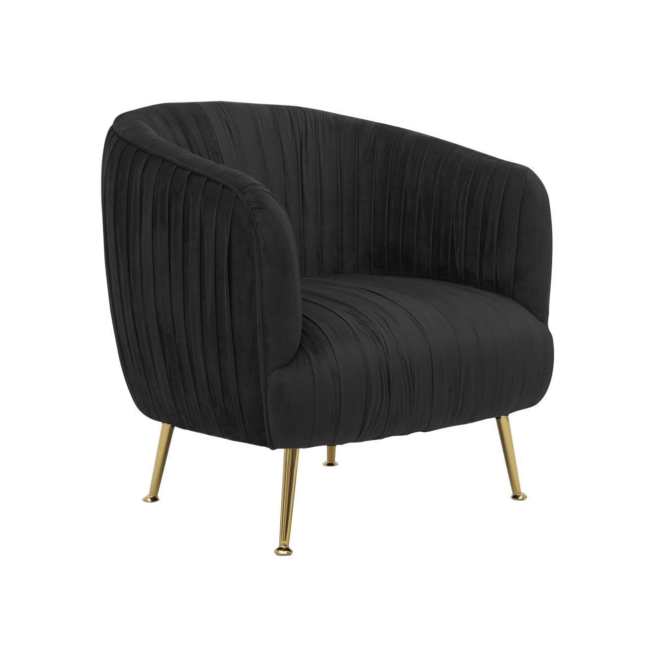Navarra Chair Black Velvet-abc