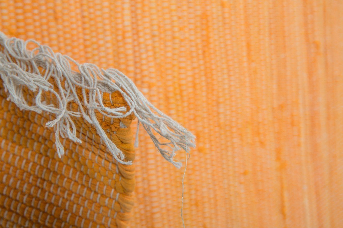 Handwoven Brightfield Rug Recycled Cotton-abc