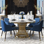 Dupont Round Dining Table-abc