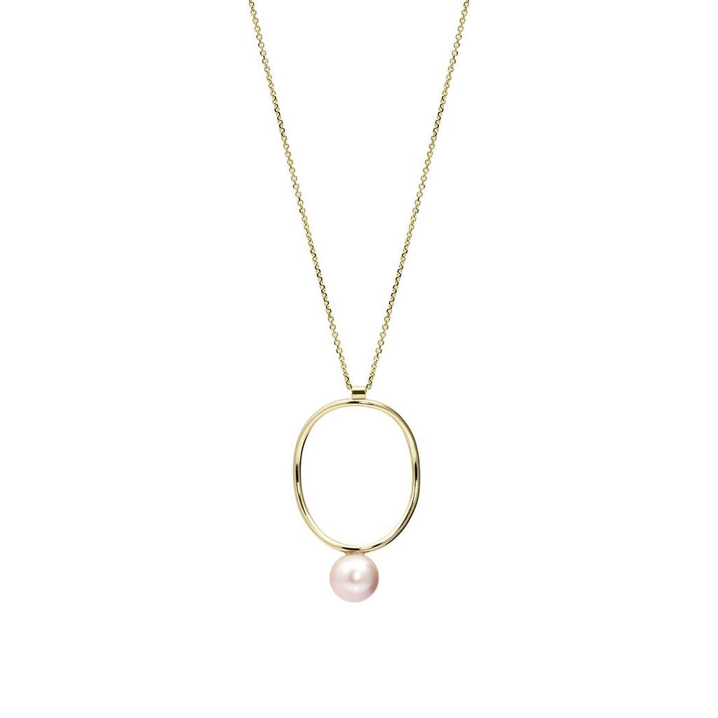 PEARL CONTINUITY NECKLACE-abc