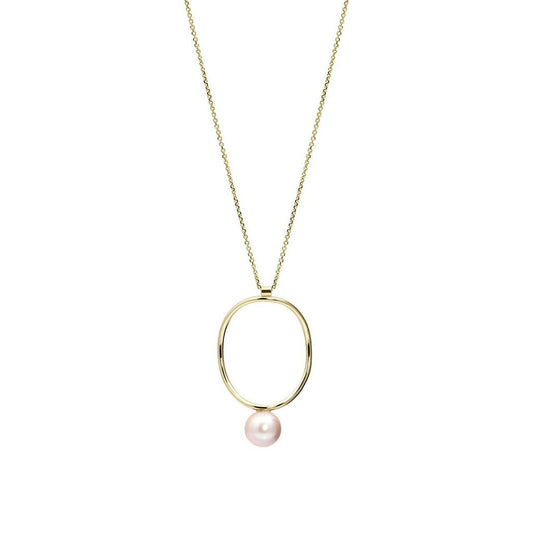 PEARL CONTINUITY NECKLACE-abc