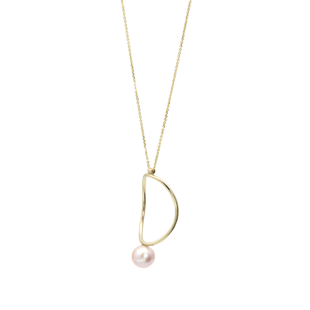 PEARL CONTINUITY NECKLACE-abc
