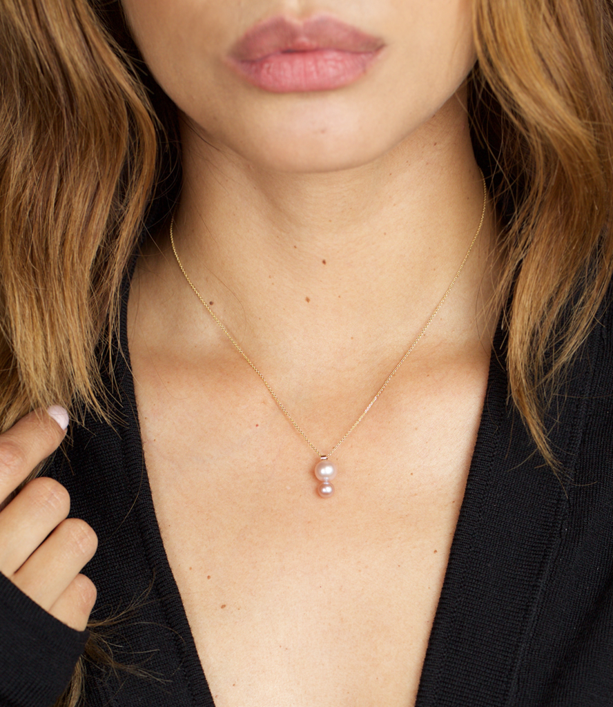 PILA PEARL NECKLACE-abc