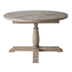 Makassar Round Extending Dining Table W1650 x D1200 x H750mm-abc