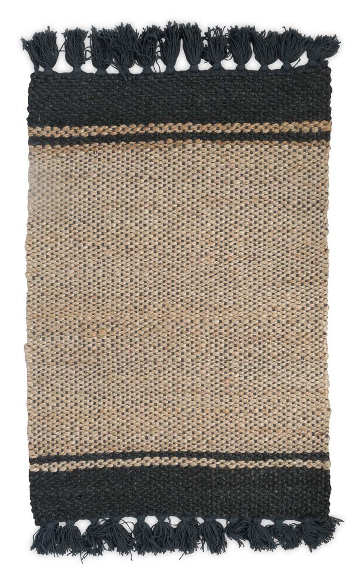 Asmita Jute Handloom Floor Mats with Tassels 60x90-abc