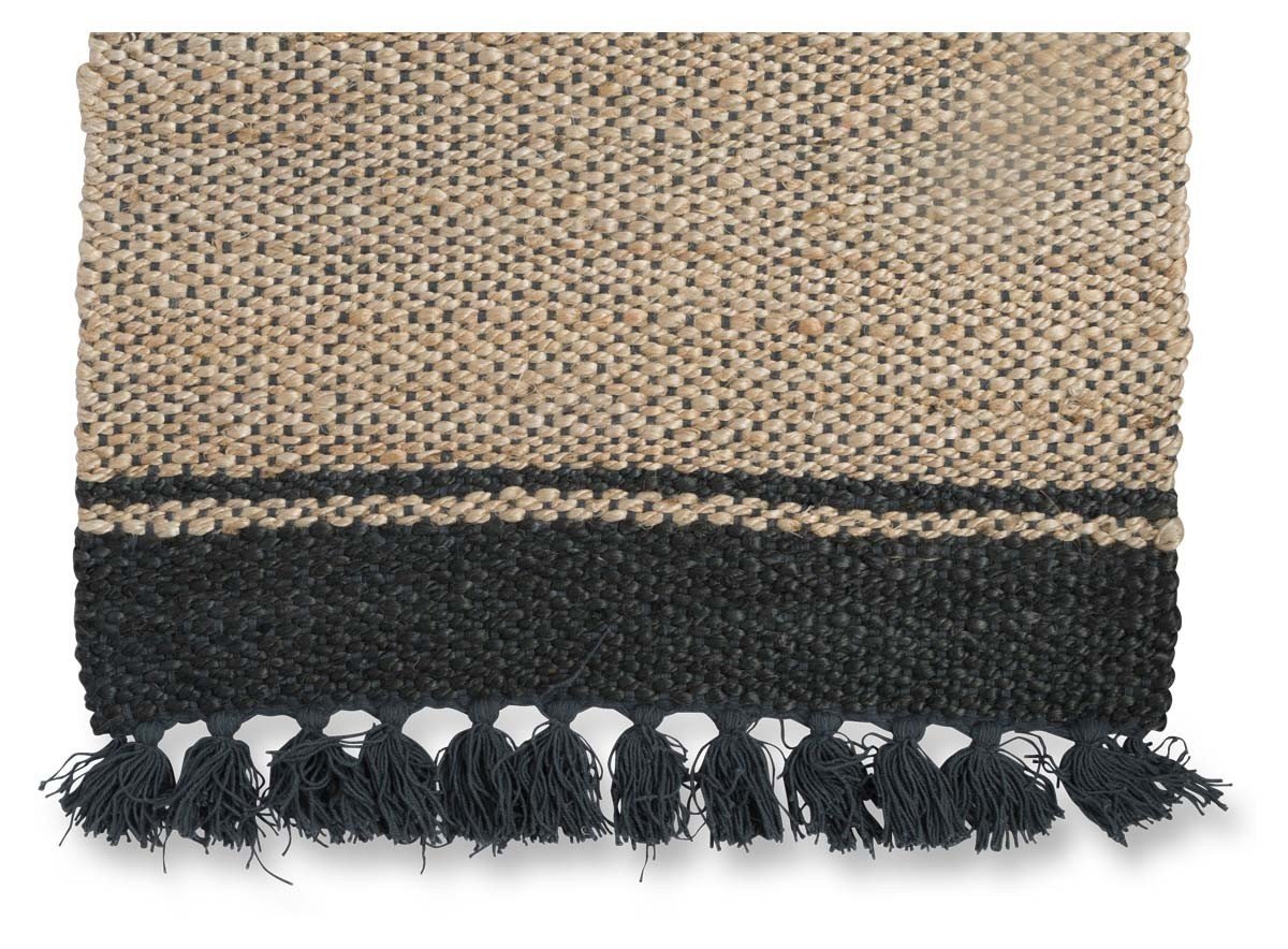 Asmita Jute Handloom Floor Mats with Tassels 60x90-abc