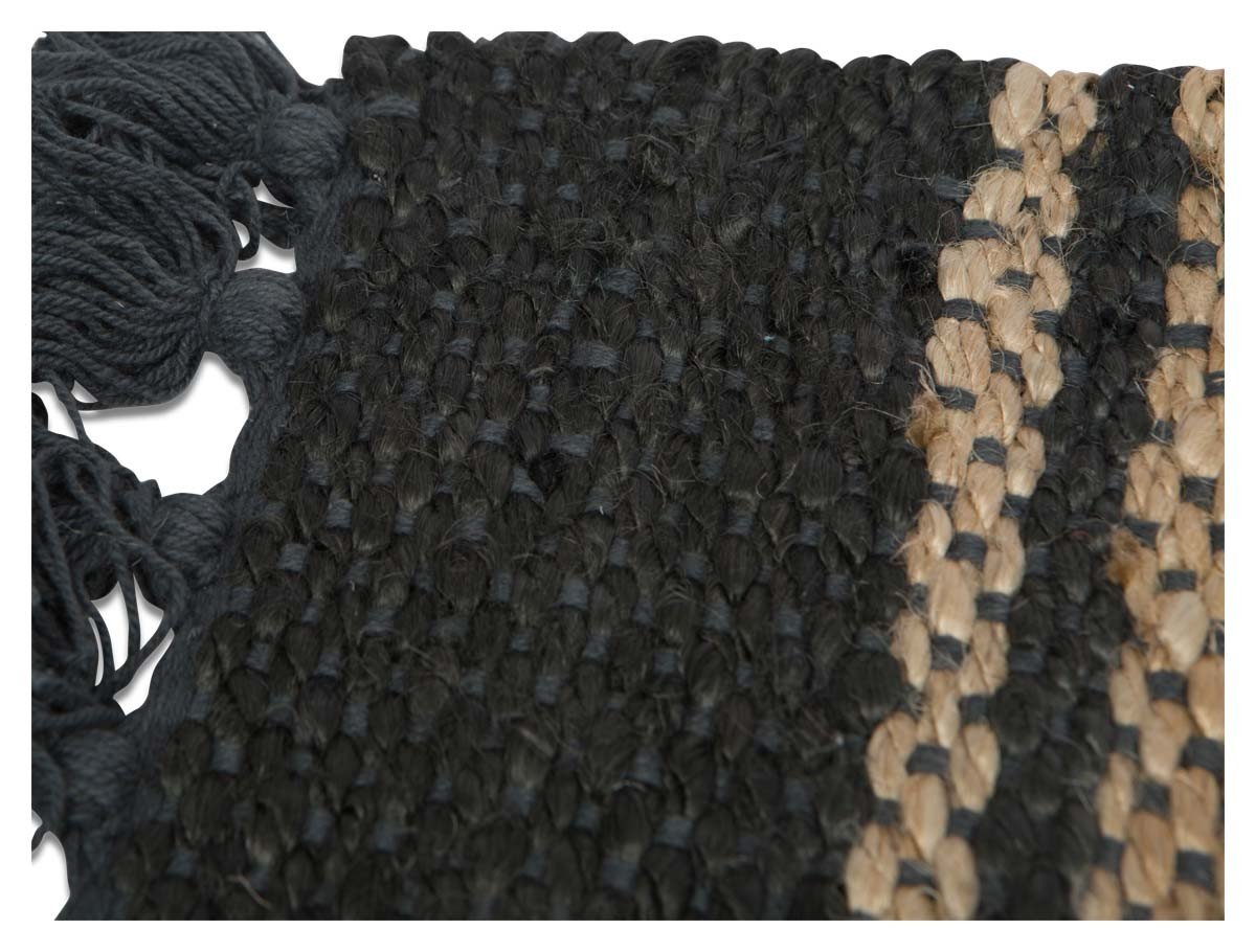 Asmita Jute Handloom Floor Mats with Tassels 60x90-abc