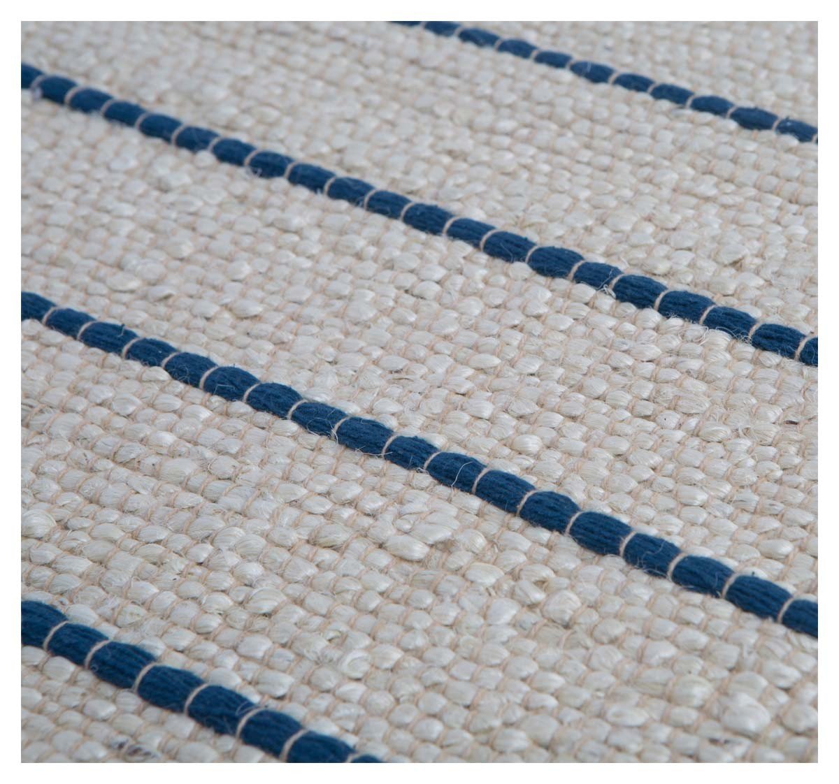 Asmita Jute Handloom Floor Mats withSide Fringe 60x90-abc