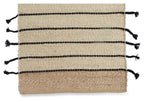 Asmita Jute Handloom Floor Mats with Side Fringe 60x90-abc