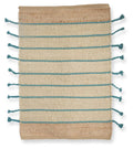 Asmita Jute Handloom Floor Mats with Side Fringe 60x90-abc